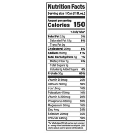 Nurrie 30g Protein Shake, Chocolate, 11 Fluid Ounce (Pack of 12)