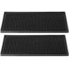 HOZEON 2 Pack 12 x 6 Inches Rubber Bar Service