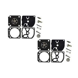 Carburetor Repair/Rebuild Kit Replaces ZAMA RB-193 For Echo PB-602 PB-603 PB-610 PB-611 PB6000 blower ZAMA C1M-K49C (Pack of 2)
