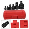 OSALADI Versatile Socket Adaptor Set for Car Repair Bit Socket