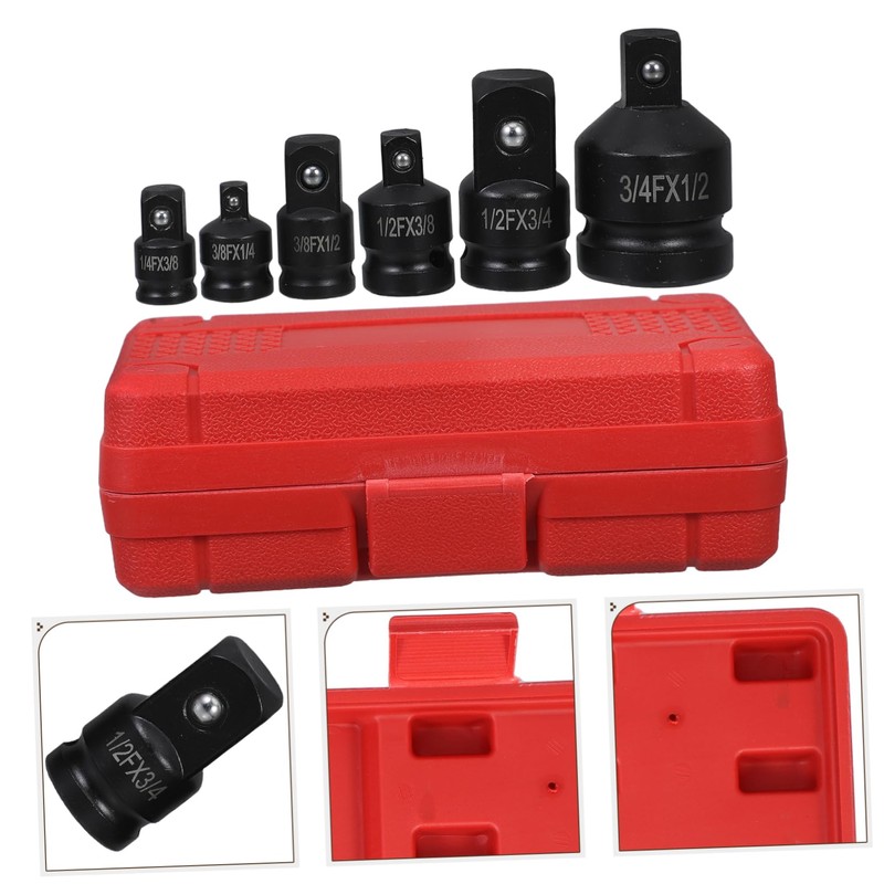 OSALADI Versatile Socket Adaptor Set for Car Repair Bit Socket