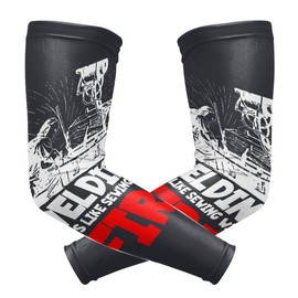 WAYMAY Welding It'S Like Sewing Arm Sleeves For Men And Women 1-Pairs Anti-Slip Compression Sun Sleeves