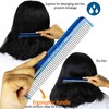 Hair Doctor Vanity Comb with silky smooth rotating teeth stops