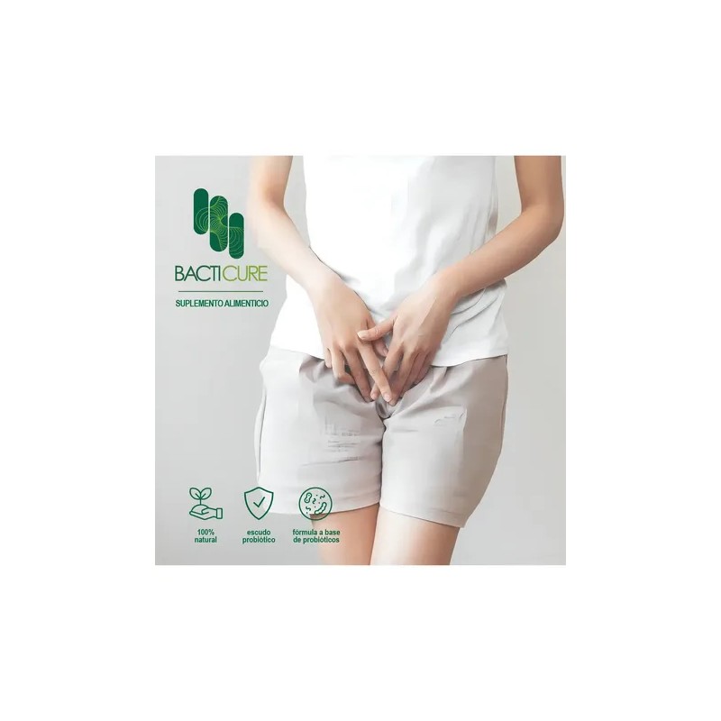 Bacticure Probióticos Para El Balance Del Sistema Digestivo. Sabor Sin