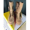 Belleville BELLVILLE DESERT TAN HOT WEATHER COMBAT BOOTS SIZE 2 XW BOYS MENS/ 4 XW WOMENS