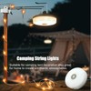 Camping String Lights, 10m Outdoor String Lights Colorful Warm Lighting