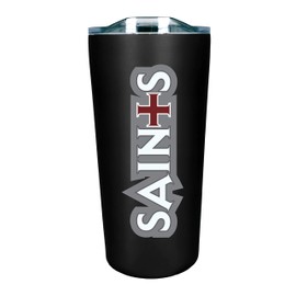 The Fanatic Group Holy Cross College Double Walled Soft Touch Tumbler, Design-2 - Black
