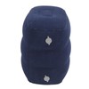 Inflatable Foot Rest Double Valve Blue PVC Flocking Washable Inflatable
