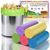 1.6 Gallon Small Trash Bags For Bathroom - Colorful Mini