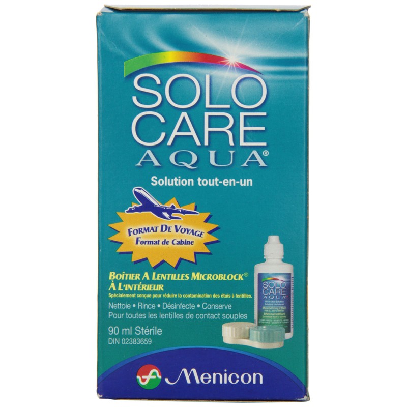 Solocare Aqua All-In-One Solution, 90ml
