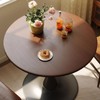 IFIAM 24 inch Small Round Dining Table for 2-4 People,