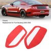 2pcs Front Door Panel Insert Card Cover Left Right Microfiber