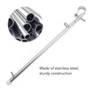 Boat Flag Pole Beautiful Practical Polishing Stainless Steel Rail Mount