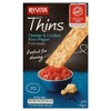 Ryvita Cheddar & Black Pepper Thins 125 g