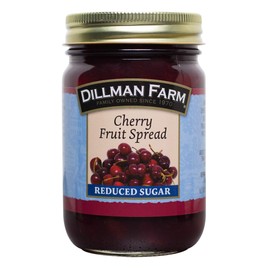 Dillman Farm Reduced Sugar Cherry Preserves, 15oz (Pack of 6)