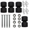 Auto-Parts 4 Sets Aluminum Rollers Washers Rings for Gorilla Lift