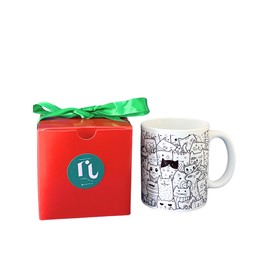 Taza Regalo Michis Gatitos Gatos Cat Para Te O Cafe