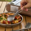 SILVERANT Titanium Camping Plate, Titanium Bowls Ultra Thick & Durable