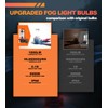 QIFANSAIL 2 Pcs Accord Fog Lights Bulbs Compatible with 2006-2022