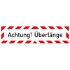 Sticker Vehicle "Achtung! Überlänge" Car Warning Marking Film | Choice