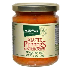 Mantova Bruschetta Roasted Pepper, 6 Ounce (Pack of 6)