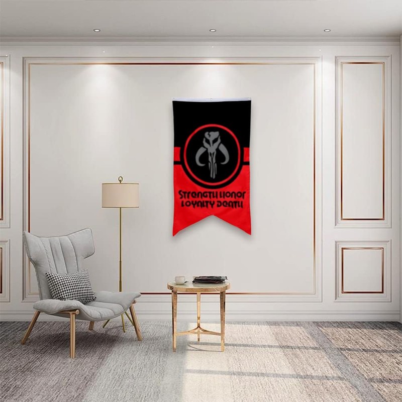 Dutern Mandalorian Banner Man Cave 30x50Inch Home Office Store Wall