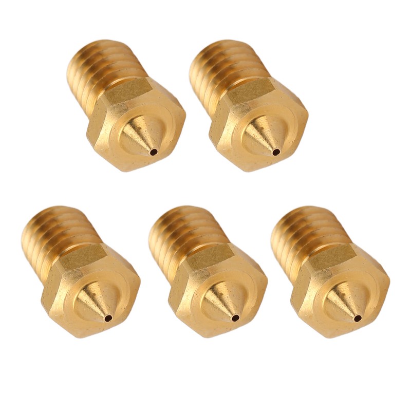 5pcs CHT V6 3D Printer Nozzle 3 Hole High Flow