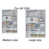 CAA/EASA VFR and IFR Placard for UK and European Flight