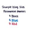 Sharpie Pro King Size Chisel Tip Permanent Markers, 4-count