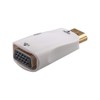 Goobay 44793 Kompakter HDMI / VGA Adapter inkl. Audio, HDMI-Stecker