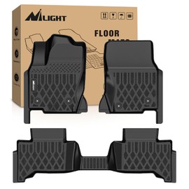 Nilight Floor Mats for Toyota Land Cruiser GX550 (Only for 5 Seats) 2024 2025 2026 All Weather Custom Fit Heavy Duty Floor Liners