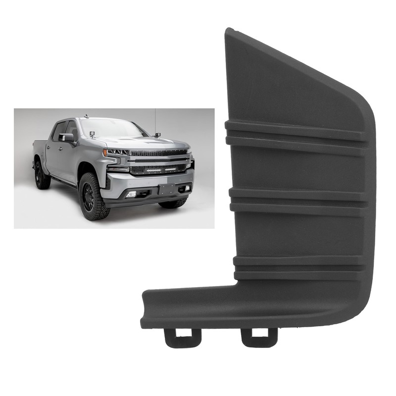 Front Bumper Cover Molding Prevent Collision Replacement for Chevy Silverado