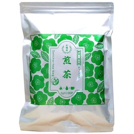 Green Tea Bag, 0.8 oz (2 g), 100 Pack, Deep Steamed Tea, Shizuoka Tea, Kakegawa Tea, Cold Brew, Hot Water, Commercial Use, Value