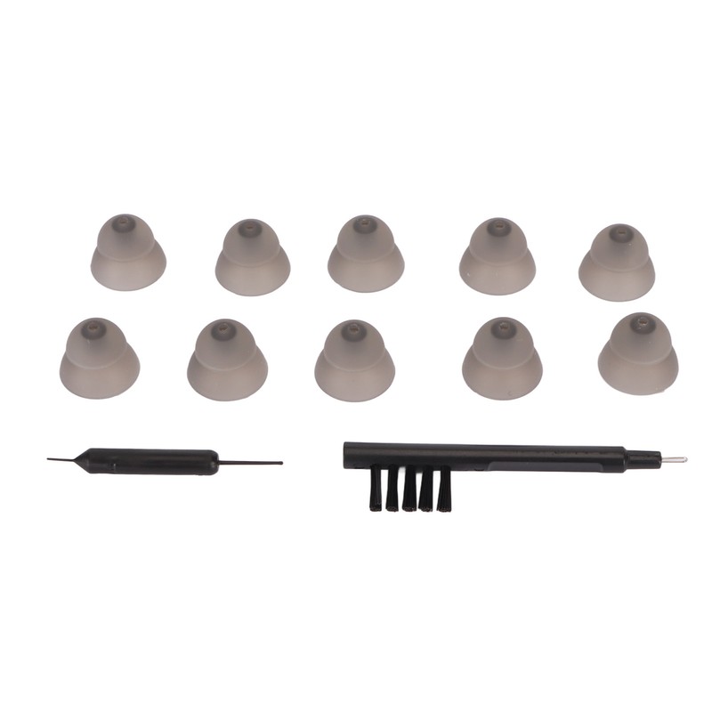 10pcs Sound Aid Replacement Domes Double Layers Sound Amplifier Earbud