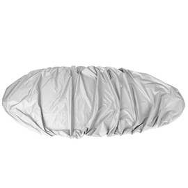 Kayak Cover 4.5 m Waterproof Canoe Storage Box Dust Protection UV Sun Protection for Kayak Boat Canoe (Grey)