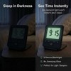 Digital Travel Alarm Clock - No Bells, No Whistles, Simple