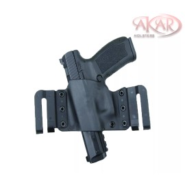 Akar Scorpion OWB Kydex Gun Holster W/Quick Belt Clips Fits GLOCK22