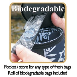 The Dicky Bag Medium Green Camo. The Civilised way to carry dog poop Dog Poop Scoop, no more ugly smells & knotted plastic bags