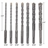 APACALI 9 Piece SDS Plus Masonry Drill Bit Set 3/16"