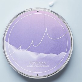 Easy Vegan Rest Powder Pact 8g, 01 (No. 21), 1 unit / 이지비건 쉼 파우더 팩트 8g, 01(21호), 1개