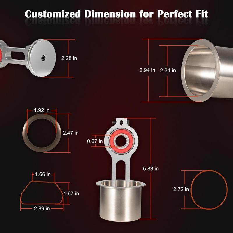 KK-4835 Compressor Piston Kit Connecting Rod Replacement Kit Perfectly Fits