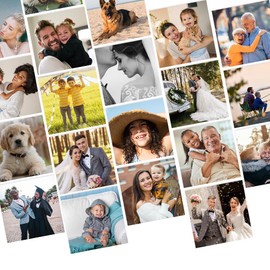 Set of Fifty 5x5 Glossy Prints From Your Photos - Square Photos Made To Order In USA