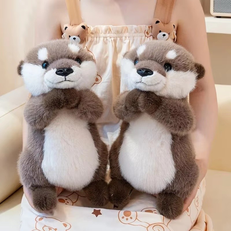 Hugging Otter Plush Toy for Kids & Adults – Soft