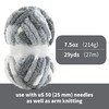 HOMBYS 8 Pack Giant Chunky Yarn for Crocheting,Super Bulky Large