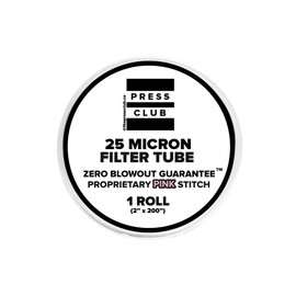 The Press Club - Filtro de té de nailon premium de 25 micras, 2 x 200 pulgadas, 1 rollo