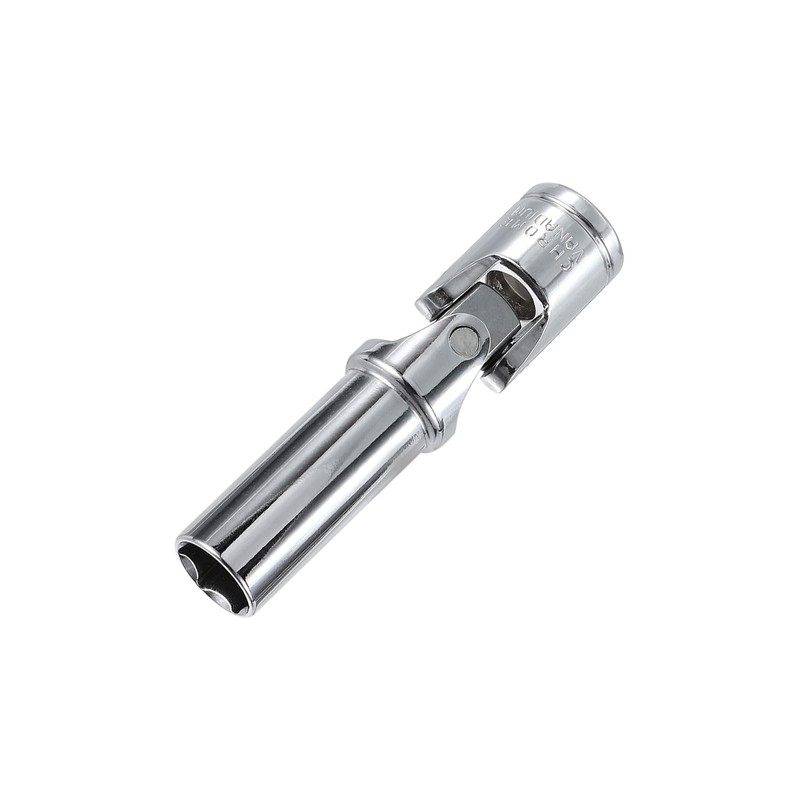 sourcing map 3/8" Drive Universal Joint Socket 12mm CR-V Metric