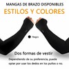 Mangas para Brazos,Mangas de Protección UV,Alta Elasticidad Fresco y Transpirable