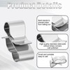 50 Pcs Trailer Wire Clips, Stainless Steel Trailer Wiring Clips