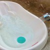 tifanso Teal Aqua Universal Sink Stopper Cover Flat Silicone Drain