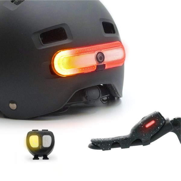 OxiTurn deluxe pack including an OxiTurn light for bikes, scooters